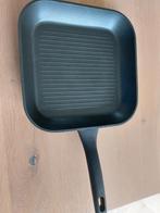 Nieuw: grillpan van Blokker: inductie, gas, keramisch, Ophalen of Verzenden, Zo goed als nieuw, Rvs, Koekenpan of Braadpan