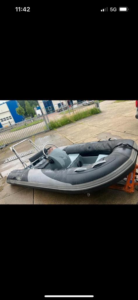 Hibo 360 Rib voor de handige doe het zelver., Watersport en Boten, Bootonderdelen, Zo goed als nieuw, Overige typen, Motorboot