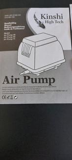 Air pump Kinshi incl Air Oxygen control valvr, Tuin en Terras, Vijver-toebehoren, Ophalen of Verzenden