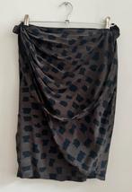 humanoid rok M als nieuw silk, Ophalen of Verzenden, Zo goed als nieuw, Maat 38/40 (M), Onder de knie