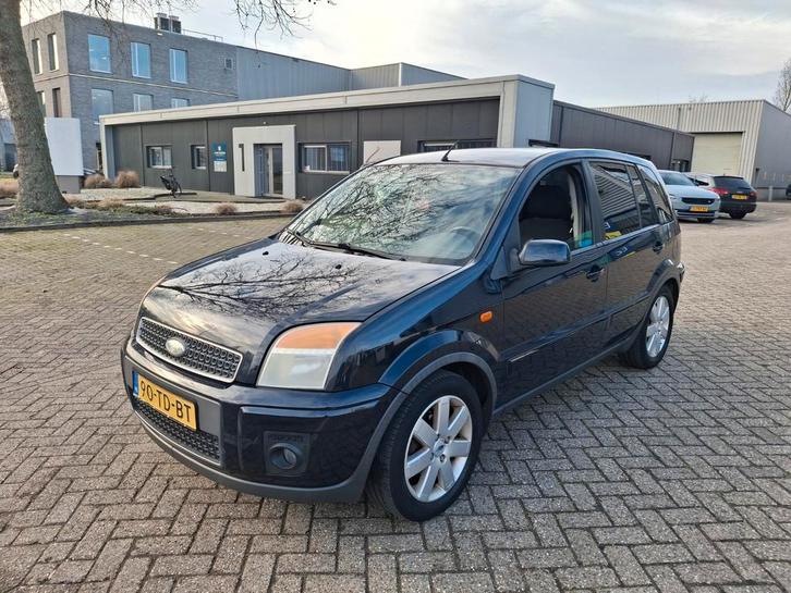 Ford Fusion + 1.4 16V 2006 Blauw, Auto's, Ford, Bedrijf, Fusion, ABS, Airbags, Airconditioning, Boordcomputer, Centrale vergrendeling