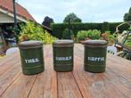 Koffie-, thee- en suikerblik, Ophalen of Verzenden, Gebruikt, Koffie, Overige merken