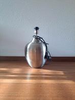 Zilverkleurige Lampenvoet - 40cm, Ophalen, Minder dan 100 cm