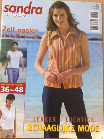 Sandra dames mode , nr. 8 , maat 36-48 beschikbaar voor biedingen