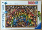 Regenboog van vogels - Ravensburger - 1000 stukjes, Ophalen, 500 t/m 1500 stukjes, Zo goed als nieuw, Legpuzzel