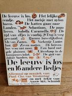 Bladmuziek - De Leeuw is Los - Paul Christaan van Westering, Ophalen of Verzenden, Gebruikt, Thema, Overige genres