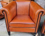 2x Nieuwe schapenleren Chesterfield fauteuil + BEZORGING!!!, Huis en Inrichting, Fauteuils, Chesterfield, Nieuw, Ophalen of Verzenden