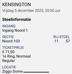 Kensington kaartjes 5 december 1e ring, Tickets en Kaartjes, Twee personen, December