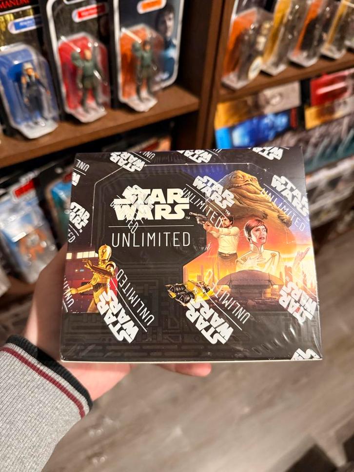 Star Wars Unlimited Secrets of Power Boosterbox, Hobby en Vrije tijd, Verzamelkaartspellen | Overige, Nieuw, Boosterbox, Ophalen of Verzenden