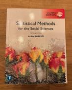 Statistical Methods for the Social Sciences, Global Edition, Boeken, Ophalen of Verzenden, Zo goed als nieuw, WO