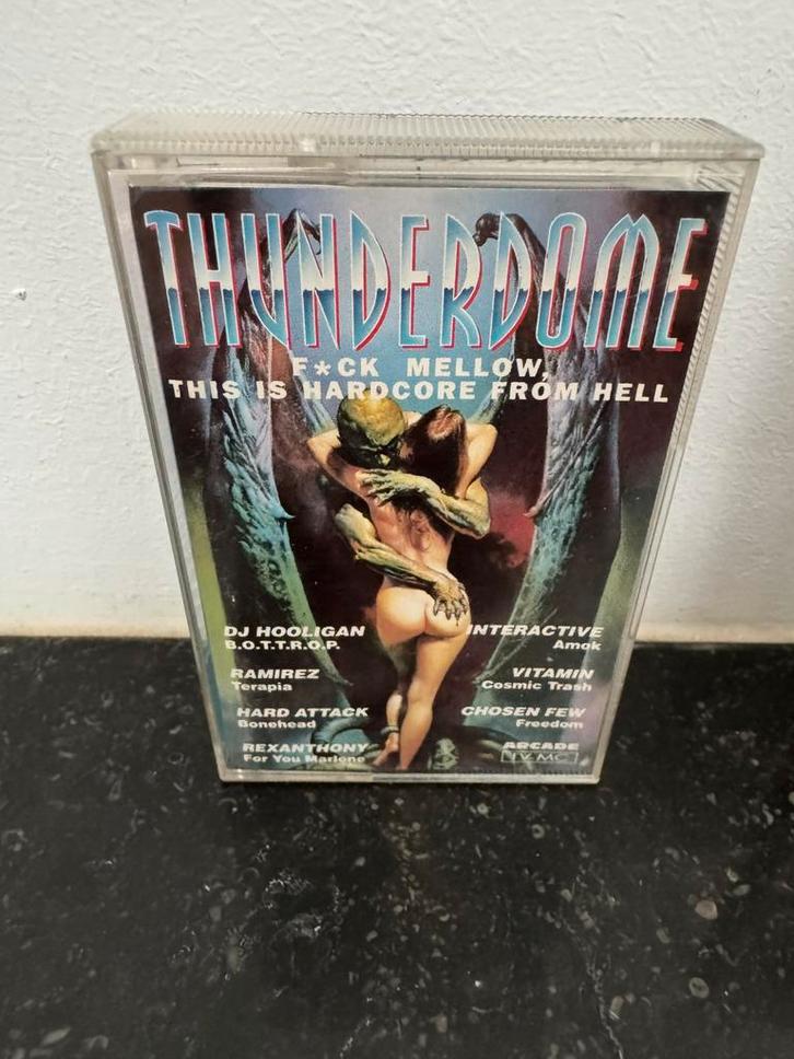 Thunderdome (This Is Hardcore From Hell), Cd's en Dvd's, Cassettebandjes, Zo goed als nieuw, Dance, 1 bandje, Verzenden