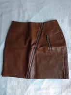 Imitatie leren rokje maat 36 van Stradivarius, Zwart, Ophalen of Verzenden, Zo goed als nieuw, Maat 36 (S)