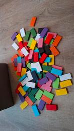 Gekleurde Dominostenen van hout, Ophalen of Verzenden, Gebruikt, Overige merken