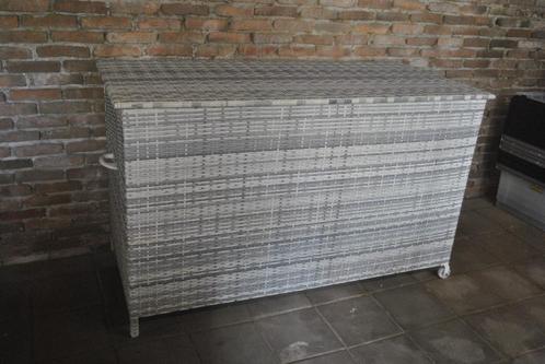 Tuinkist, dekenkist voor kussens, 100 bij 166 bij 75 cm, Tuin en Terras, Tuinmeubel-accessoires, Gebruikt, Ophalen