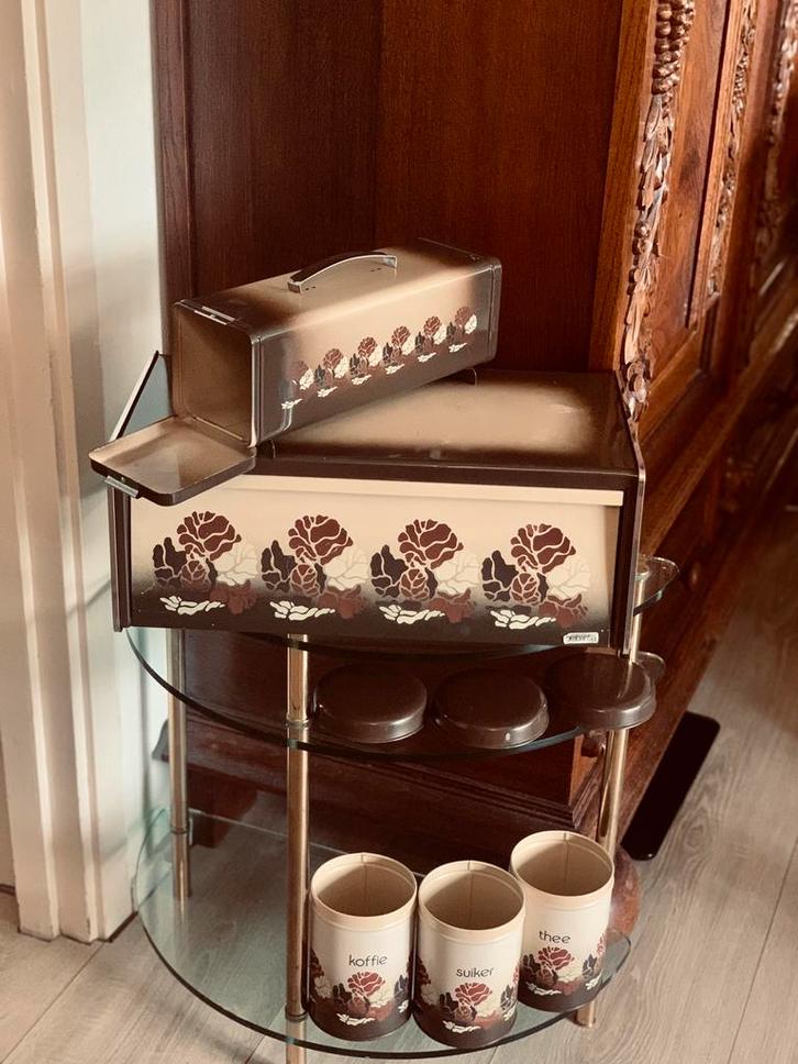 Vintage Brabantia keukenset – 5-delig, Antiek en Kunst, Antiek | Keukenbenodigdheden, Ophalen of Verzenden