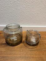 2 glazen windlichten van Riverdale., Ophalen of Verzenden, Zo goed als nieuw