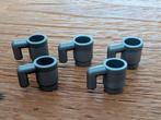 Lego mokjes zilver 5x, Ophalen of Verzenden, Zo goed als nieuw, Lego