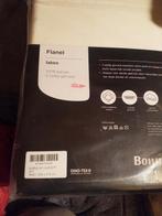 Nieuw Katoenen Flanellen Laken Roomwit, 200x270cm, Beige, Overige typen, Ophalen of Verzenden, Nieuw