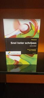 Snel beter schrijven op hbo niveau, Boeken, Gelezen, Alpha, W.A.C. Verdaasdonk & G.H.J. ten Berge, HBO