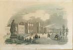 Litho van het Willemspark Den Haag uit 1850, Ophalen