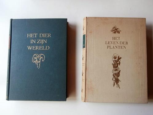 Het Dier in zijn Wereld-Het Leven der Planten 1943, Boeken, Natuur, Gelezen, Overige onderwerpen, Ophalen of Verzenden