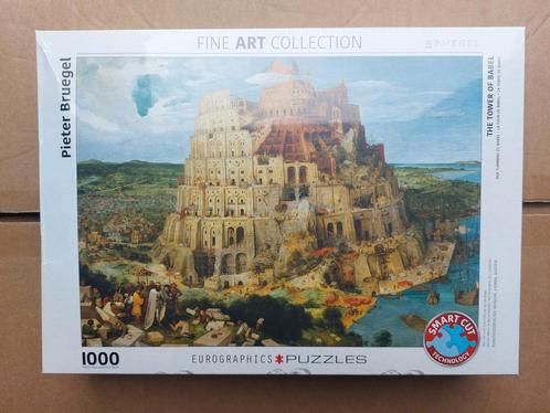 Eurographics Pieter Breughel Babel smart cut nieuw, Hobby en Vrije tijd, Denksport en Puzzels, Nieuw, Minder dan 500 stukjes, Ophalen of Verzenden