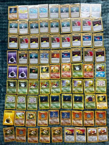Vintage pokemon kaarten collectie beschikbaar voor biedingen