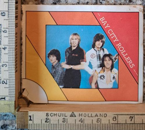 Vintage sticker Bay City Rollers popband beroemdheden, Verzamelen, Stickers, Zo goed als nieuw, Overige typen, Ophalen of Verzenden