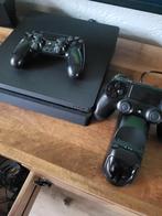 Playstation 4 met 2 controllers, laadstation en 2 games, Ophalen of Verzenden, Gebruikt, Met 2 controllers, Met games