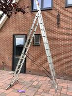 Altrex reform 3 x 12 treden, Doe-het-zelf en Verbouw, Ladders en Trappen, Ophalen, Gebruikt, Ladder, Opvouwbaar of Inschuifbaar