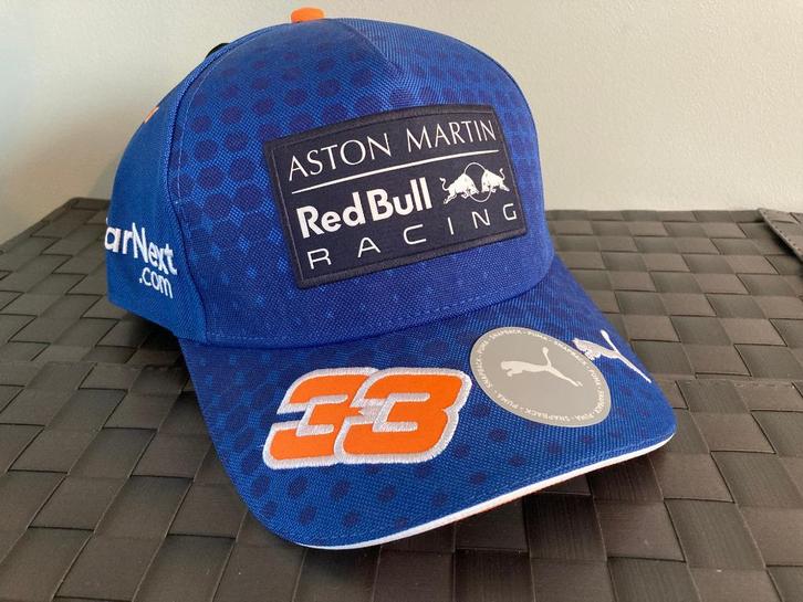 ✅ Max Verstappen Cap België GP 2020 Spa gebogen klep RB16, Verzamelen, Automerken, Motoren en Formule 1, Nieuw, Formule 1, Ophalen of Verzenden