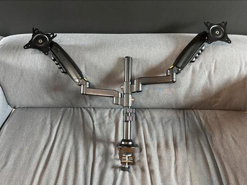 ErGear Dual Monitor desk mount, Computers en Software, Monitoren, Gebruikt, Ophalen
