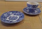 Kop en schotel: Enoch Woods , English scenery, Woods ware, Antiek en Kunst, Antiek | Servies los, Ophalen of Verzenden
