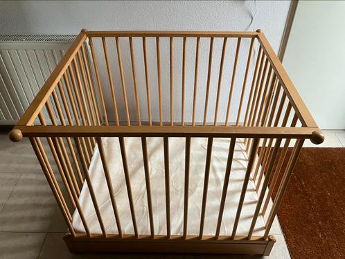 Kinderbox Bopita (2 standen, incl. matras, verrijdbaar!), Kinderen en Baby's, Boxen, Gebruikt, Vierkant, Wieltjes, Ophalen