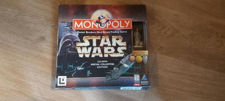 pc cd rom 1997 collectors edition + extra Monopoly Star Wars, Spelcomputers en Games, Games | Pc, Zo goed als nieuw, Puzzel en Educatief