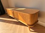 Design TV-Meubel La Redoute, Ophalen, Gebruikt, 100 tot 150 cm, Eikenhout