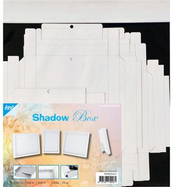Joy!Crafts Shadow Box wit 250 grams 3 stuks 8089/0271 beschikbaar voor biedingen