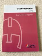 Examenbundel 2023 Geschiedenis HAVO, Boeken, Schoolboeken, Ophalen of Verzenden, Zo goed als nieuw, HAVO, Geschiedenis