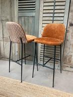 2 prachtige barkrukken van Satelliet Originals. Prijs voor 2, Ophalen, Met voetsteun, 60 tot 90 cm, Nieuw