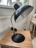 Retro bureaulamp zwart, Ophalen of Verzenden, Zo goed als nieuw, Minder dan 50 cm