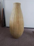 Maïs gele grote vaas, Huis en Inrichting, Woonaccessoires | Vazen, Ophalen, Overige kleuren, 50 tot 75 cm, Glas