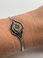 Z944 Prachtige zilveren armband Perli, Sieraden, Tassen en Uiterlijk, Ophalen of Verzenden, Zilver, Armband, Verguld