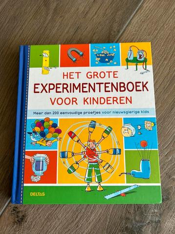 Het grote experimenten boek voor kinderen. beschikbaar voor biedingen