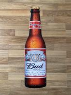 Budweiser Metalen Bord - 70cm, Verzamelen, Biermerken, Ophalen, Gebruikt, Reclamebord, Plaat of Schild, Overige merken