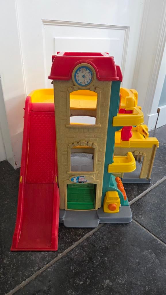 Fisher Price Garage, Kinderen en Baby's, Speelgoed | Fisher-Price, Ophalen, Zo goed als nieuw, Speelset
