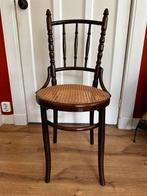 Fischel Thonet gemerkte stoel webbing zitting café stoel, Antiek en Kunst, Antiek | Meubels | Stoelen en Banken, Ophalen