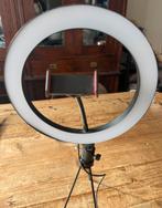 Selfie ring lamp LED, Ophalen of Verzenden, Gebruikt, Lamp of Flitsset