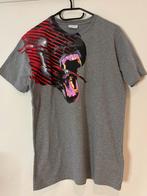 Marcelo burlon shirt met leuke print 14 jaar, Ophalen of Verzenden, Zo goed als nieuw, Maat 46 (S) of kleiner, Grijs
