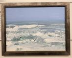 XTIAN, Zeegezicht, Antiek en Kunst, Kunst | Schilderijen | Klassiek, Ophalen of Verzenden
