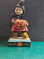 Beeld heks met pompoen - House of Hatten, Verzamelen, Ophalen of Verzenden, Gebruikt, Fantasy